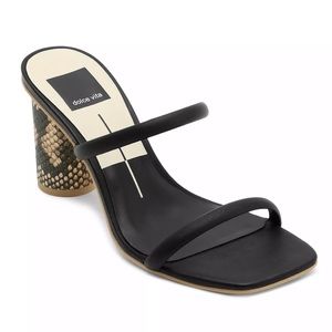 Dolce Vita BARELY WORN Noles Heels with Snake Heel